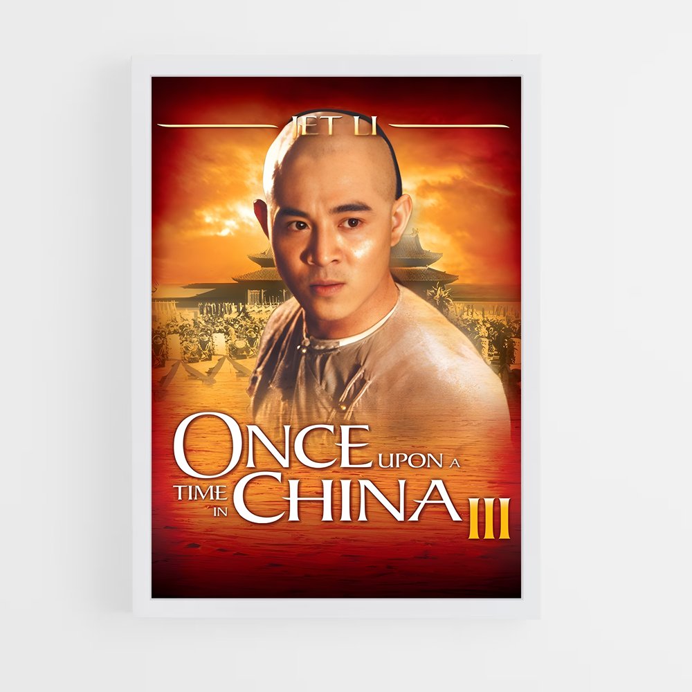 Poster Wong Fei Hung: L'Héritage du Dragon – affiche Kung Fu (vue 3)